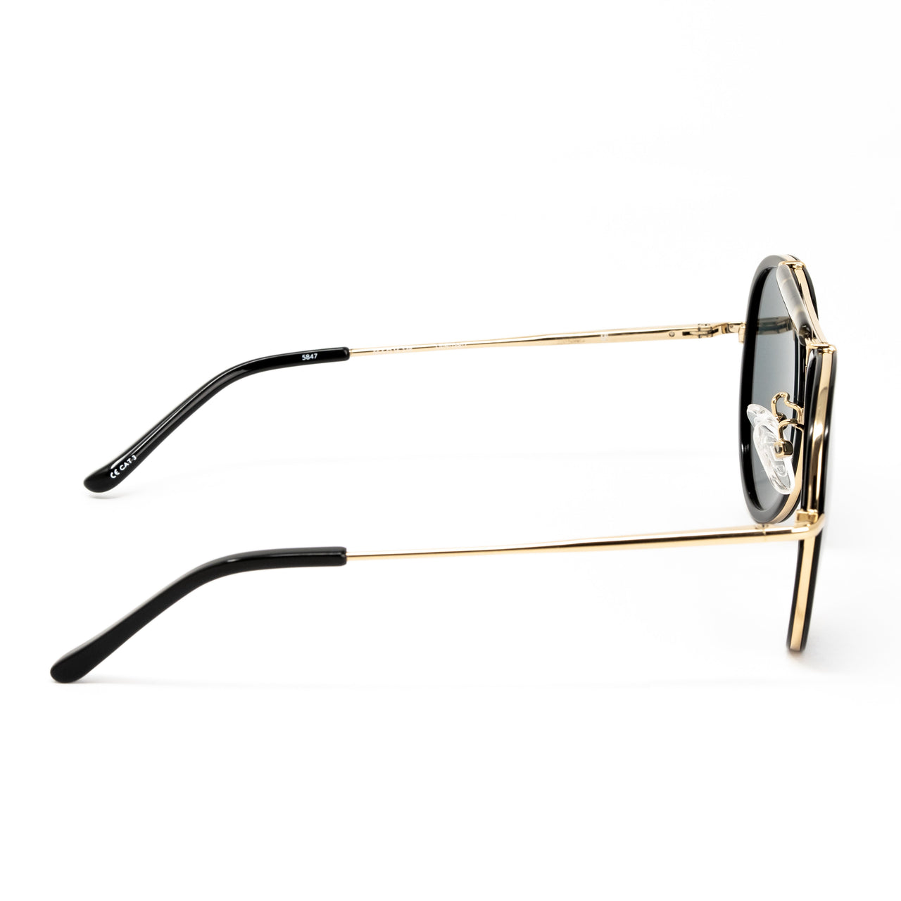 Dries Van Noten x Linda Farrow Black Sunglasses DVN188C1SUN