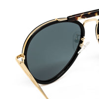 Thumbnail for Dries Van Noten x Linda Farrow Black Sunglasses DVN188C1SUN