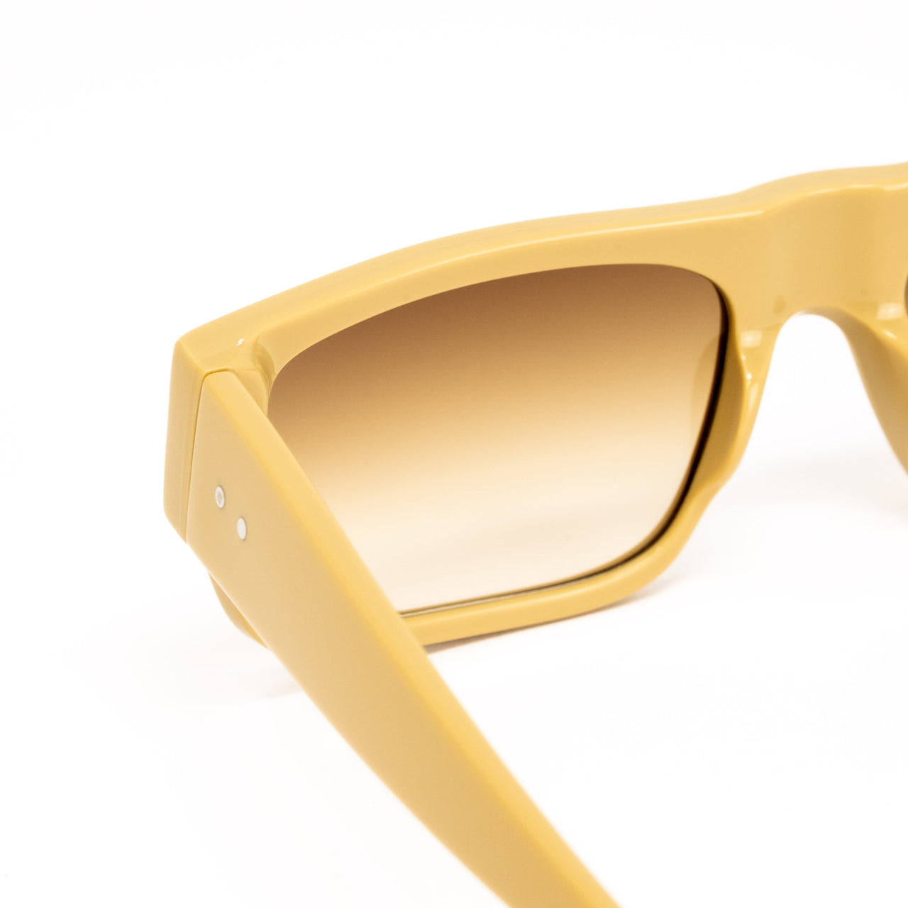 Dries Van Noten x Linda Farrow Beige Sunglasses DVN189C3SUN