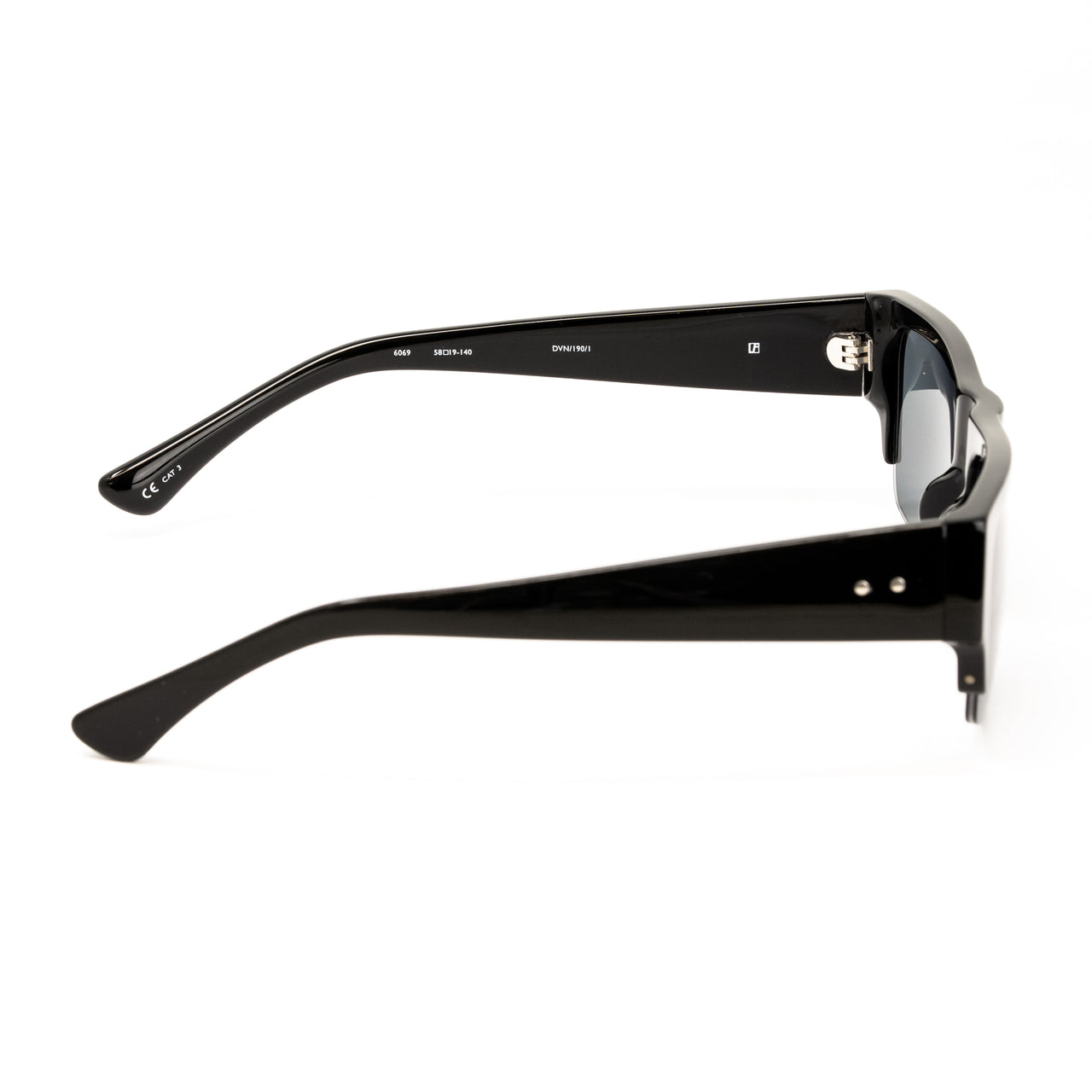 Dries Van Noten x Linda Farrow Black Sunglasses DVN190C1SUN