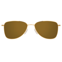 Thumbnail for Dries Van Noten Men's Aviator Bronze Sunglasses DVN197C4SUN
