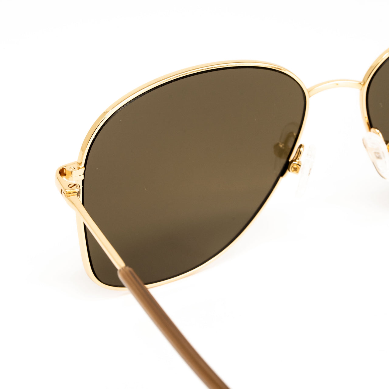 Dries Van Noten x Linda Farrow Gold Sunglasses DVN199C4SUN