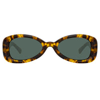 Thumbnail for Dries Van Noten Men's Aviator Green Sunglasses DVN204C4SUN