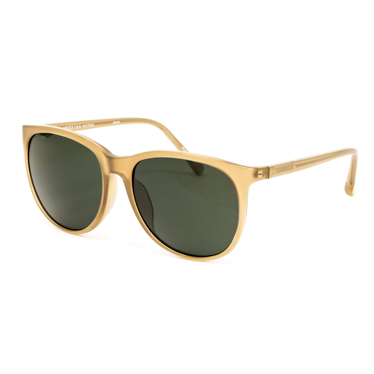 Dries Van Noten X Linda Farrow Brown Square Sunglasses DVN24C2SUN