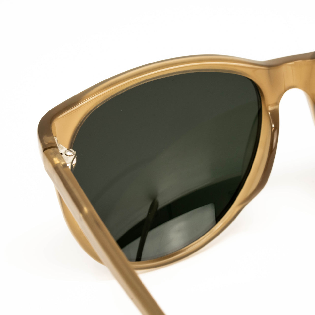 Dries Van Noten X Linda Farrow Brown Square Sunglasses DVN24C2SUN