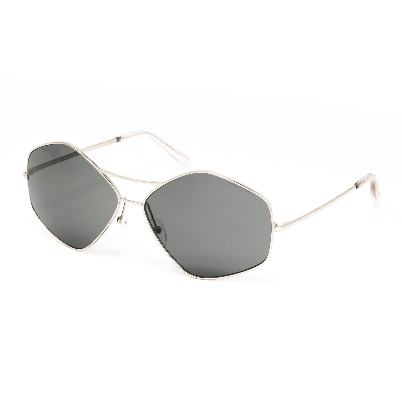 Dries Van Noten x Linda Farrow Silver Sunglasses DVN42C3SUN