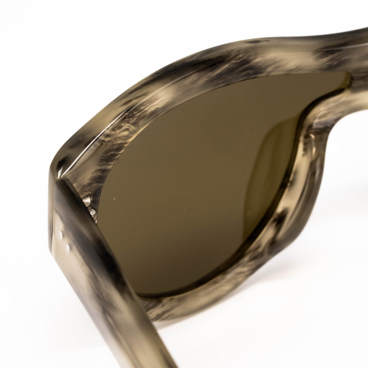 Dries Van Noten x Linda Farrow Horn Pattern Sunglasses DVN49C4SUN