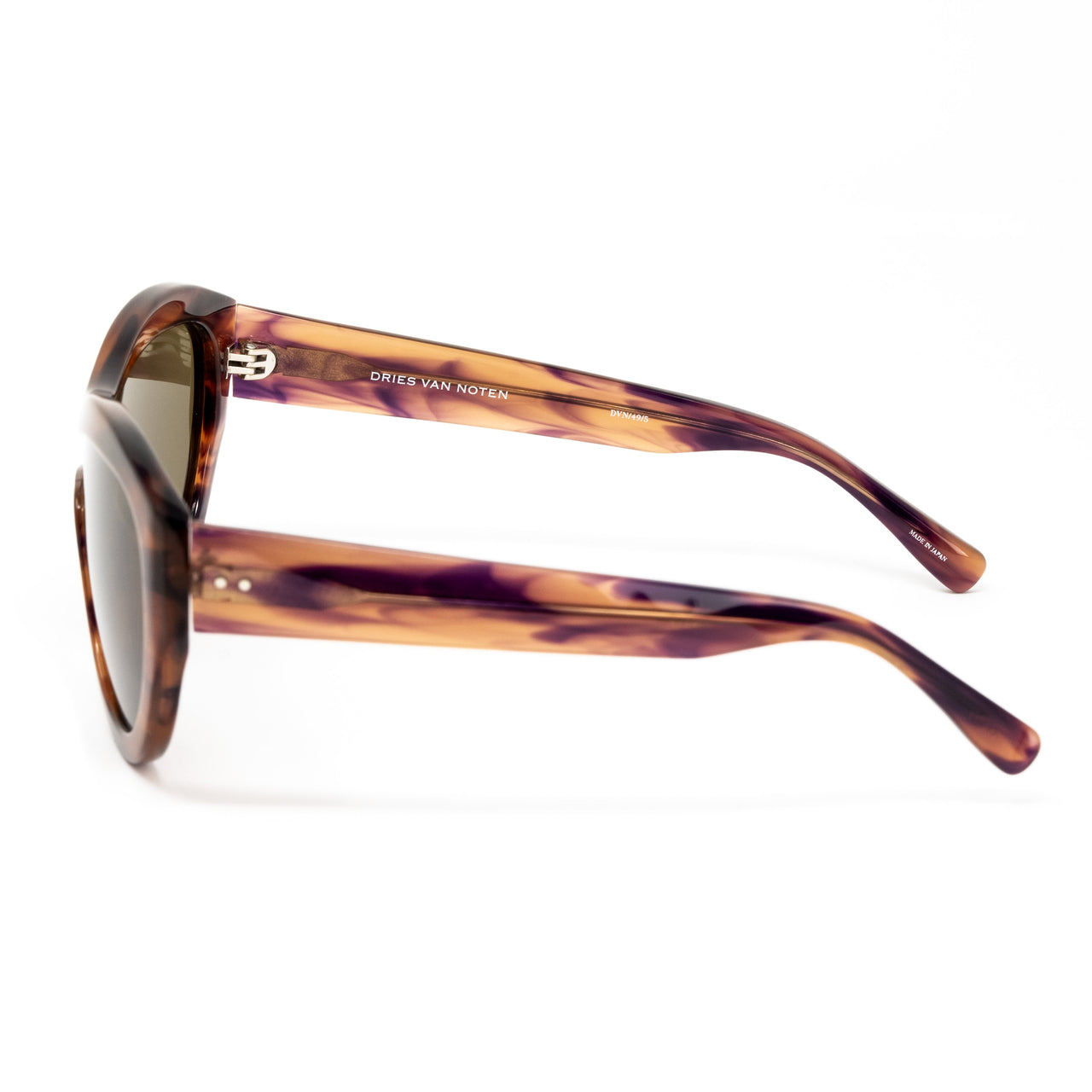Dries Van Noten x Linda Farrow Tortoiseshell Sunglasses DVN49C5SUN
