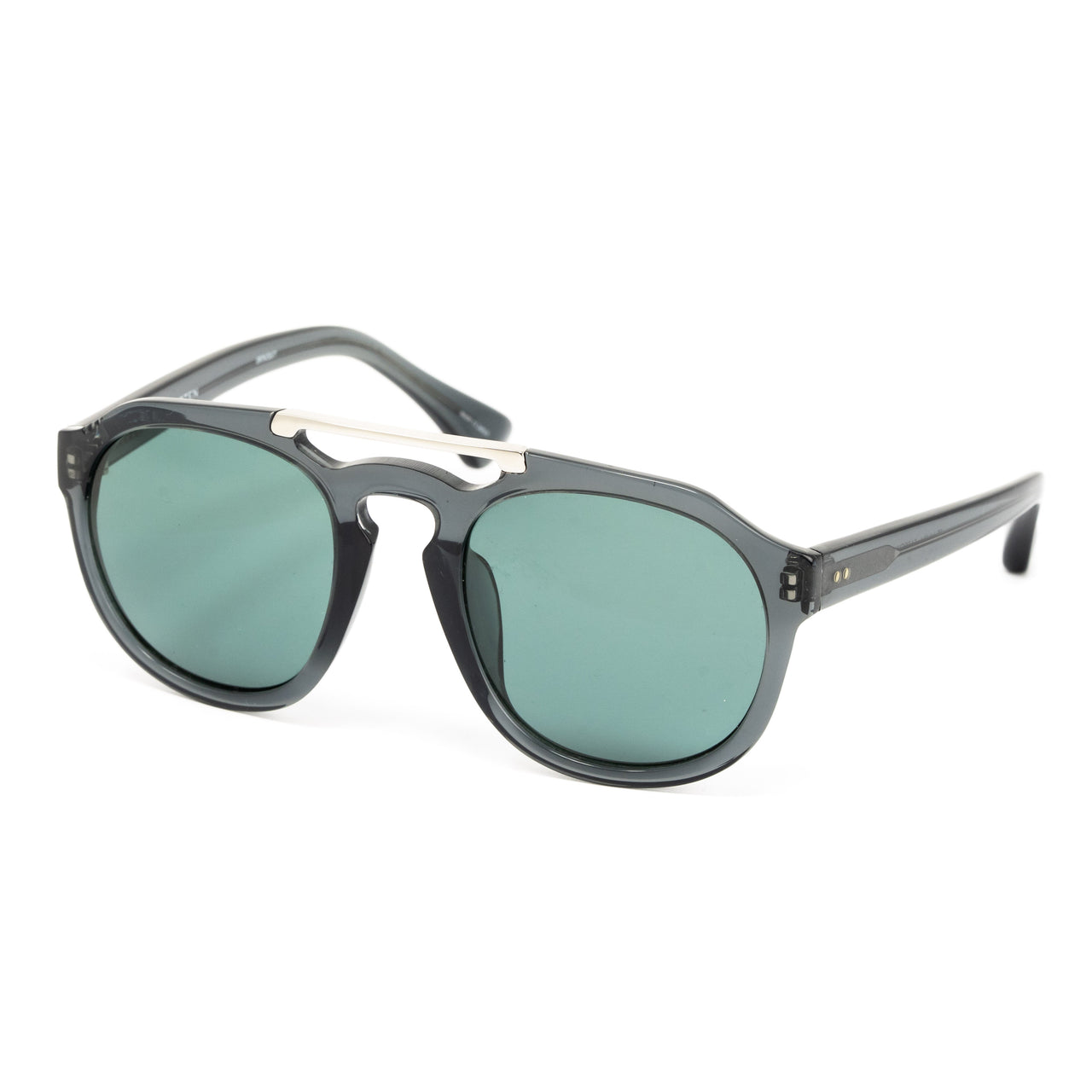 Dries Van Noten x Linda Farrow Green Sunglasses DVN55C7SUN