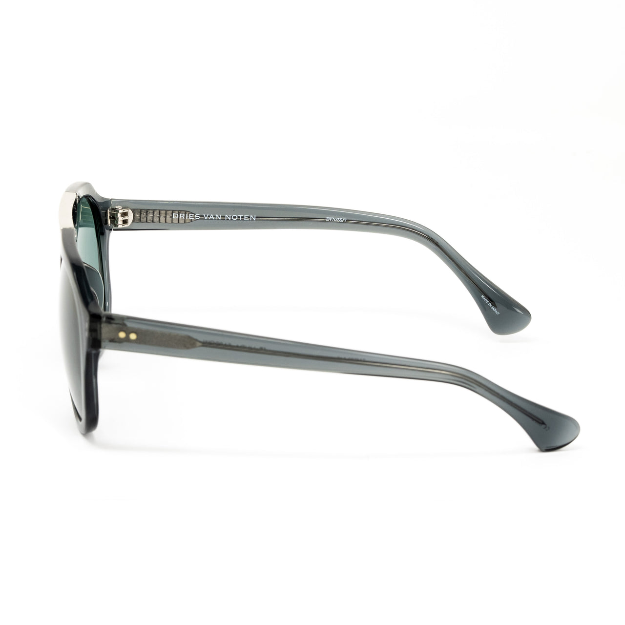 Dries Van Noten x Linda Farrow Green Sunglasses DVN55C7SUN