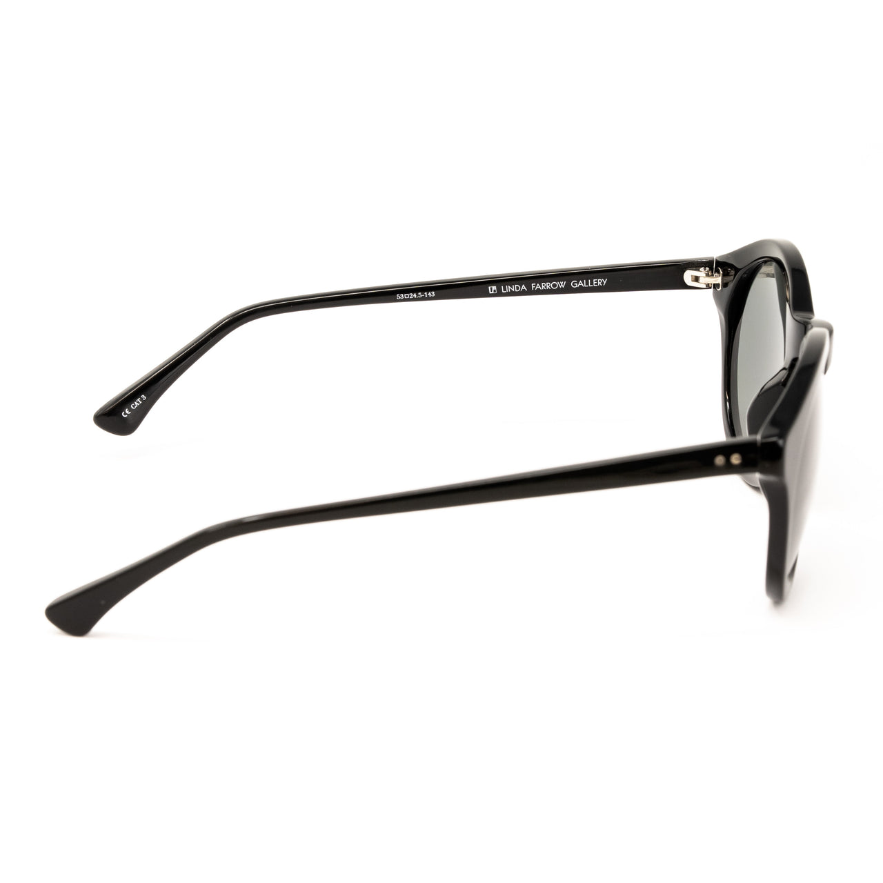 Dries Van Noten x Linda Farrow Black Sunglasses DVN64C5SUN