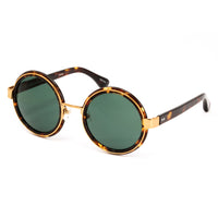 Thumbnail for Dries Van Noten x Linda Farrow Tortoise/Gold Sunglasses DVN76C6SUN