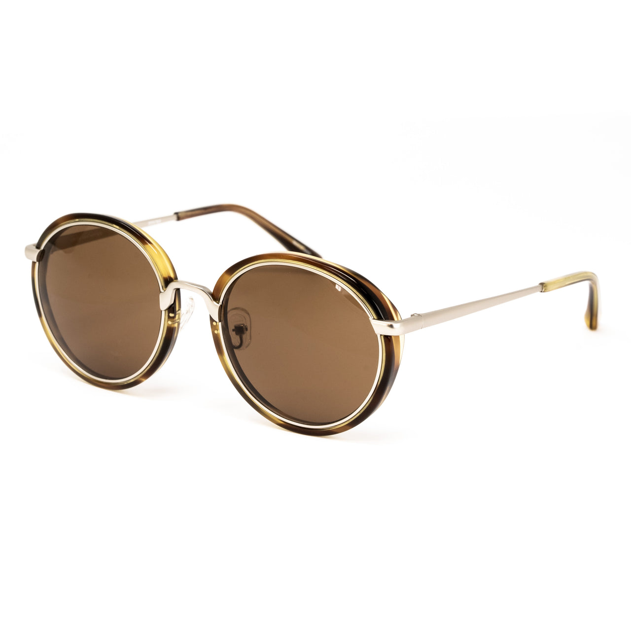 Dries Van Noten X Linda Farrow Amber-Tone Sunglasses DVN78C9SUN