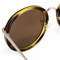 Thumbnail for Dries Van Noten X Linda Farrow Amber-Tone Sunglasses DVN78C9SUN