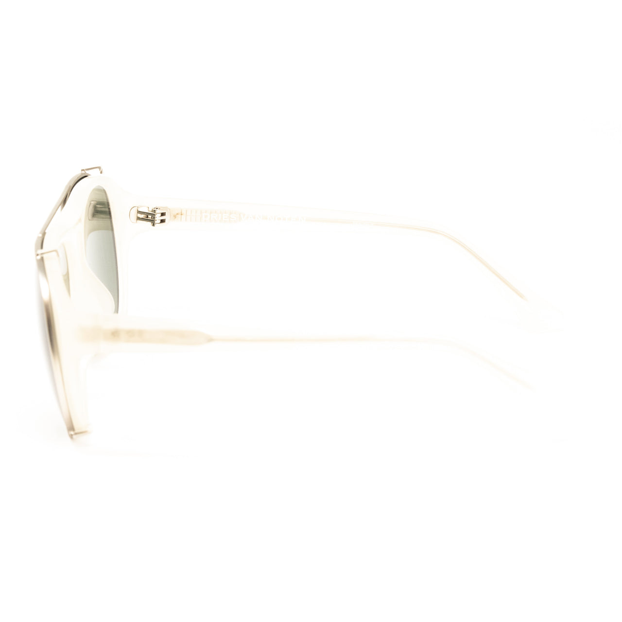 Dries Van Noten x Linda Farrow Green Sunglasses DVN79C7SUN