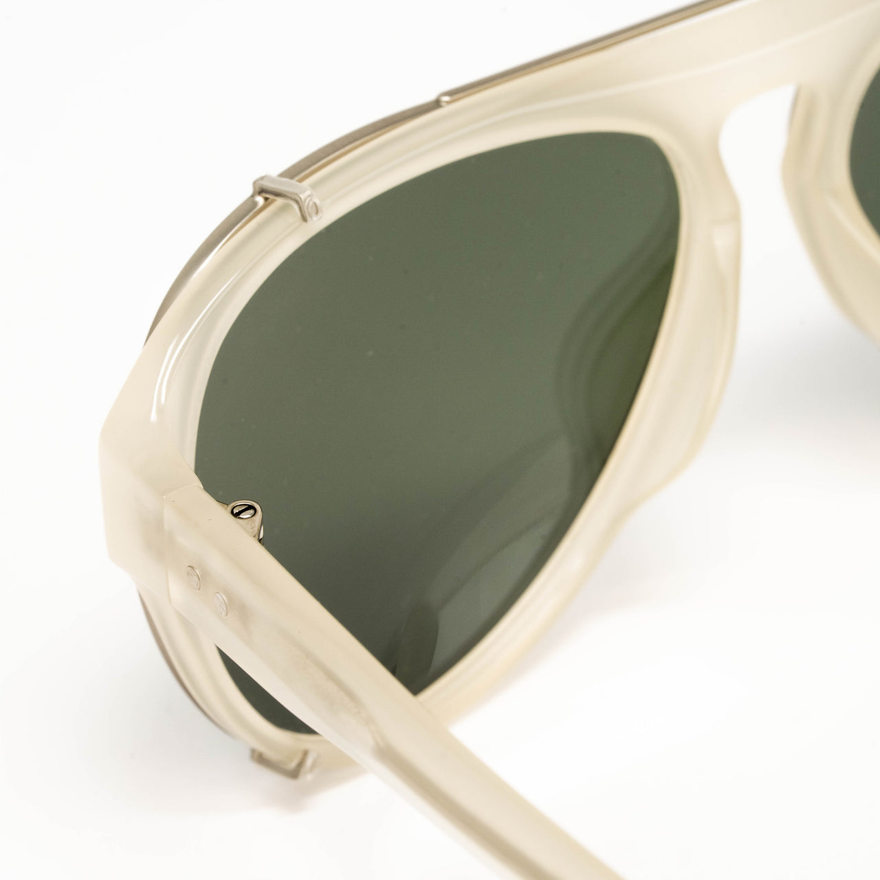 Dries Van Noten x Linda Farrow Green Sunglasses DVN79C7SUN
