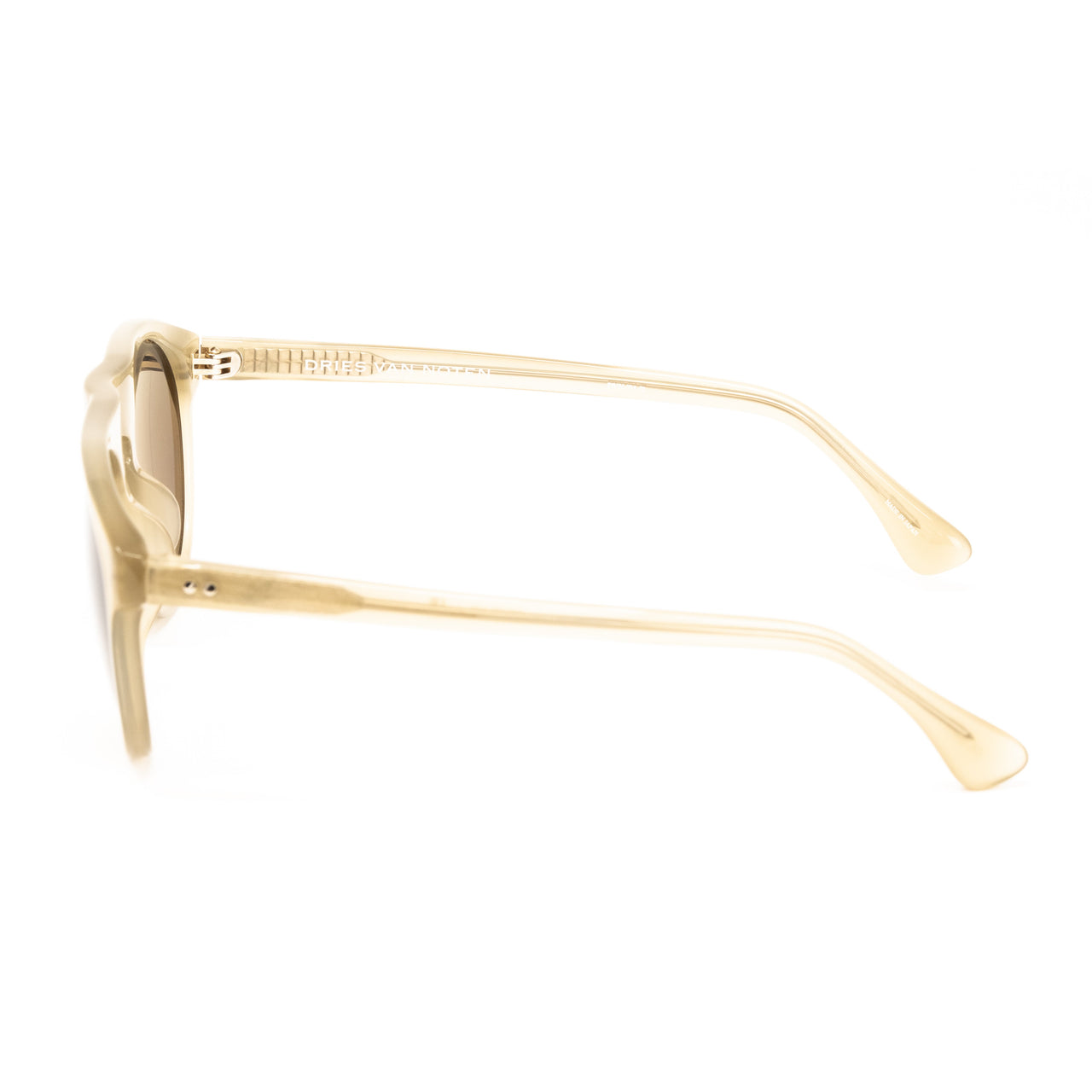 Dries Van Noten x Linda Farrow Beige Sunglasses DVN91C2SUN