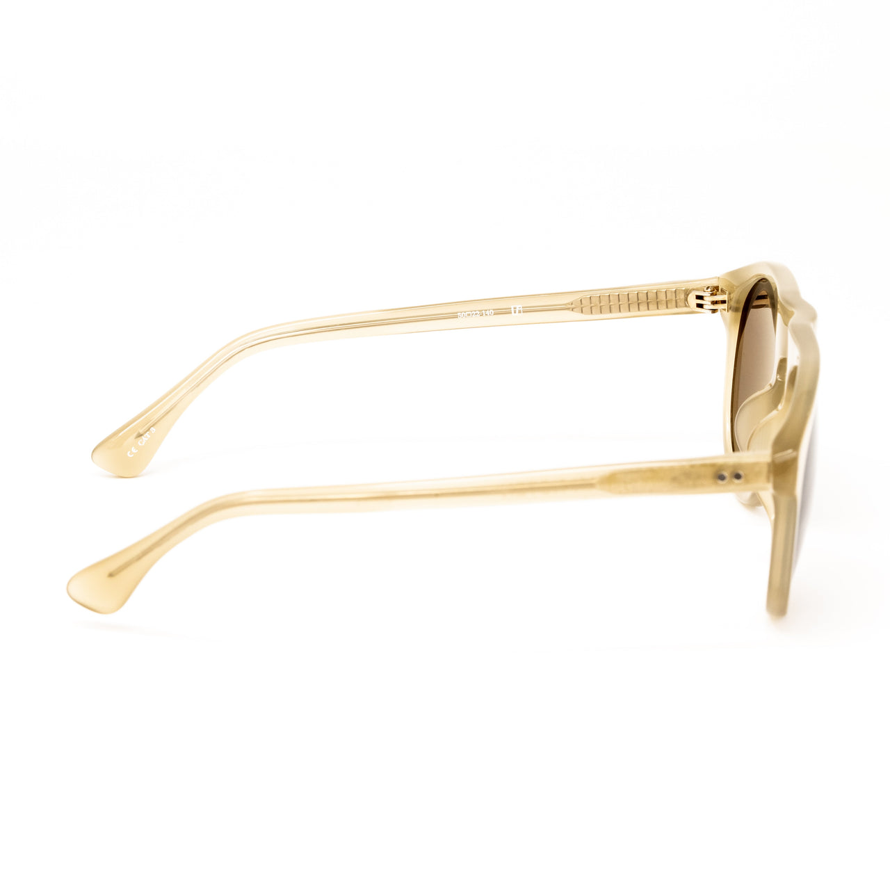 Dries Van Noten x Linda Farrow Beige Sunglasses DVN91C2SUN