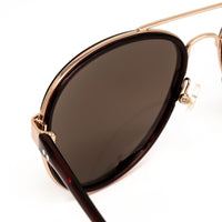 Thumbnail for Dries Van Noten x Linda Farrow Gold Sunglasses DVN97C4SUN