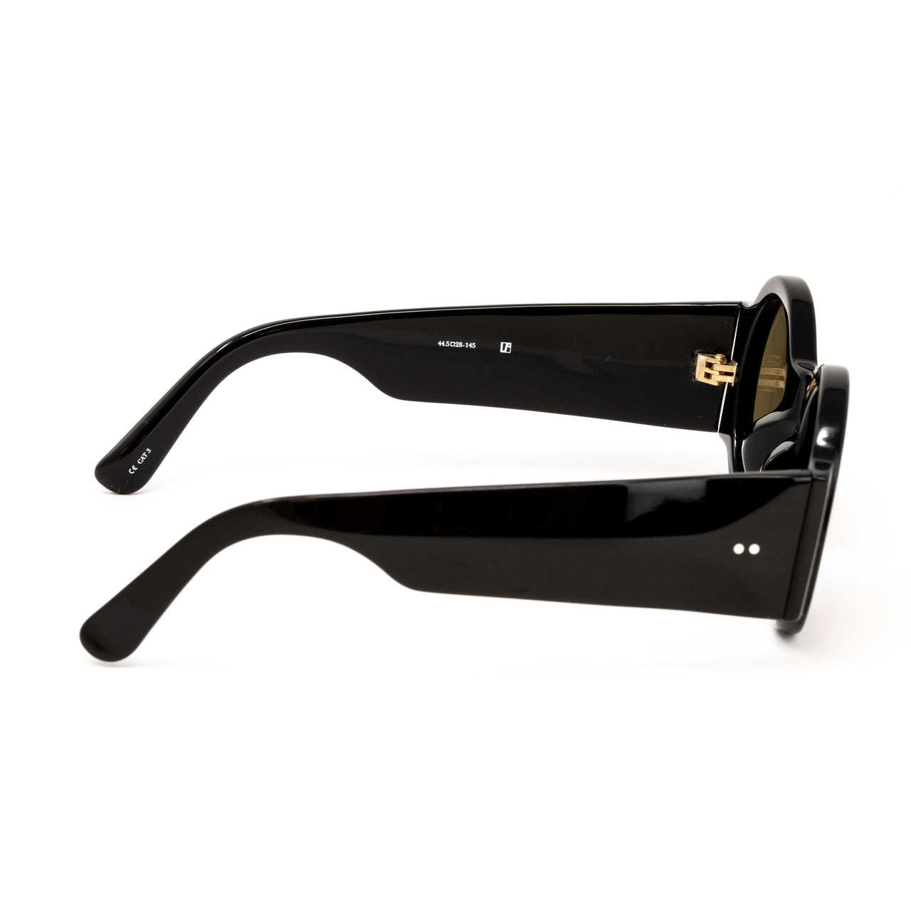 Dries Van Noten x Linda Farrow Black Sunglasses DVN98C5SUN