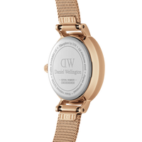 Thumbnail for Daniel Wellington Petite Pressed Melrose Ladies Rose Gold Watch DW00100447