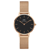 Thumbnail for Daniel Wellington Ladies Rose Gold Petite Melrose Watch DW00100217