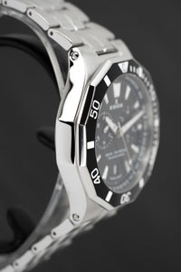 Thumbnail for Edox Men's Watch Delfin The Original Chronograph Black Steel 10112-3NM-NIN