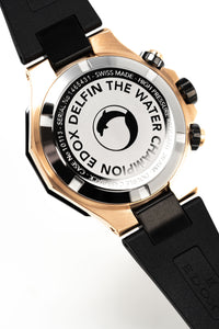 Thumbnail for Edox Men's Watch Delfin The Original Chronograph Black 10113-37RNCA-NIR