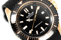 Thumbnail for Edox Men's Watch Neptunian Automatic IP Rose Gold 80120-37RNNCA-NIR