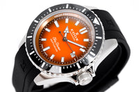 Thumbnail for Edox Men's Watch Neptunian Sky Diver Automatic Orange 80120-3NCA-ODN