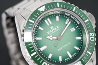 Thumbnail for Edox Men's Watch Neptunian Automatic Green 80120-3VM-VDN1