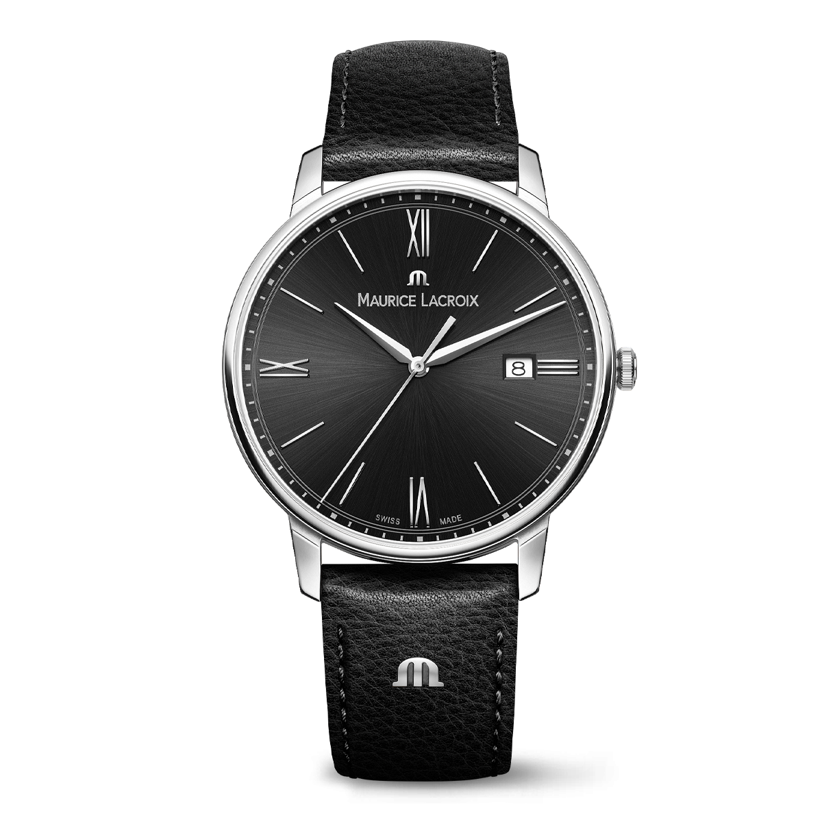 Maurice Lacroix Eliros Date 40mm Back Men's Watch EL1118-SS001-310-1