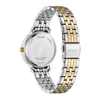 Thumbnail for Citizen Ladies' Blue Dial 31mm Crystal Two-Tone Watch