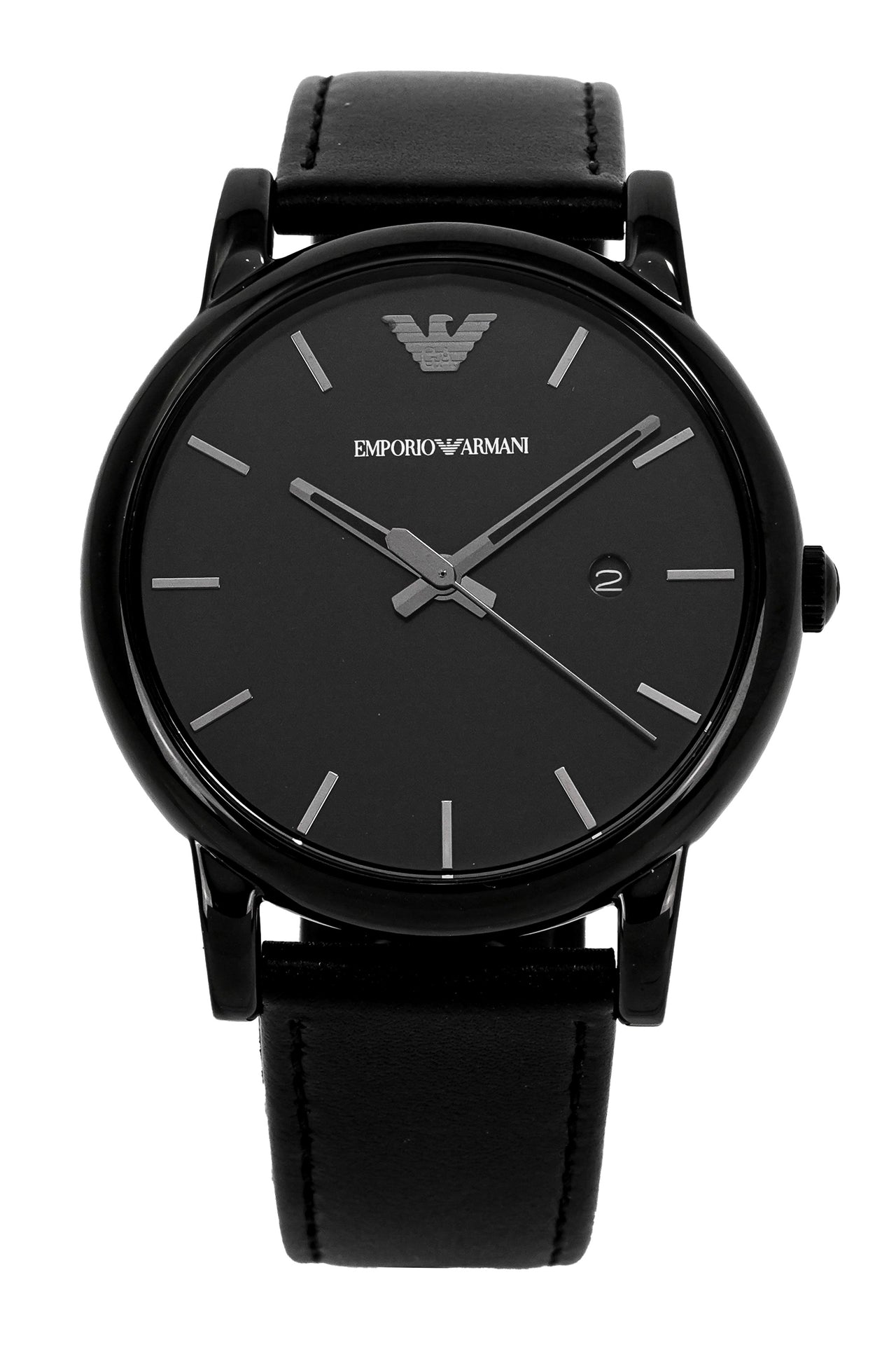 Emporio Armani Men's Classic Watch Black PVD AR1732 – Watches & Crystals