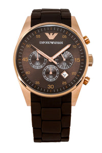 Thumbnail for Emporio Armani Men's Chronograph Watch Brown AR5890