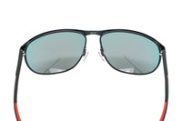 Thumbnail for Emporio Armani Men's Sunglasses Wraparound Black/Red EA212430016P