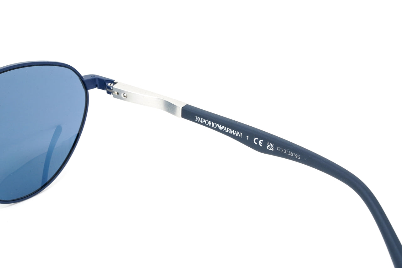 Emporio Armani Men's Sunglasses Flat Top Blue EA2125301880