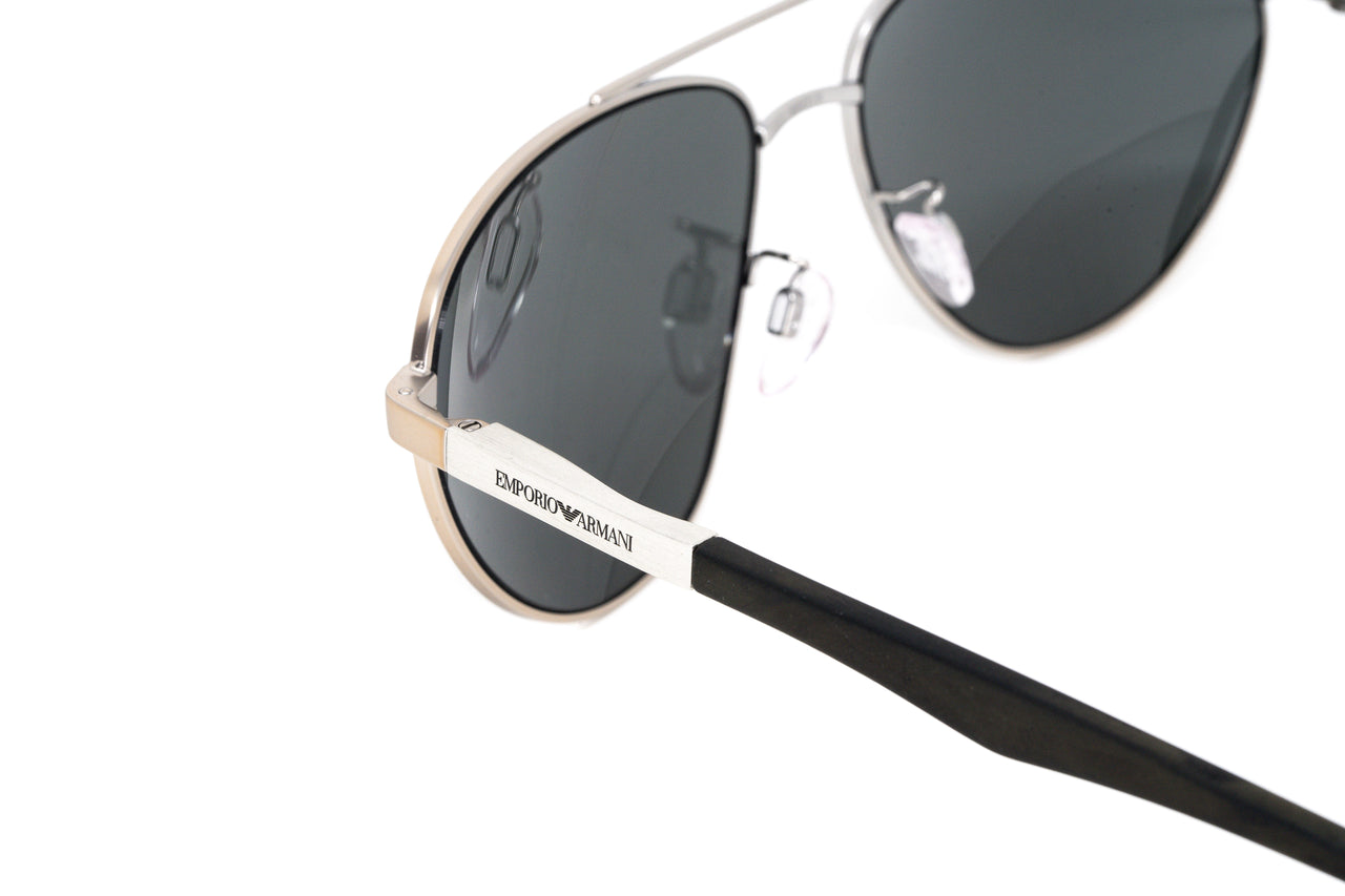 Emporio Armani Men's Sunglasses Flat Top Grey EA212530456G