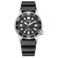 Thumbnail for Citizen Eco-Drive Marine Promaster Black Unisex Watch EO2020-08E