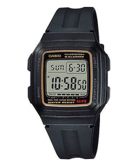 Thumbnail for Casio F-201WA-9A Unisex Black Digital Watch