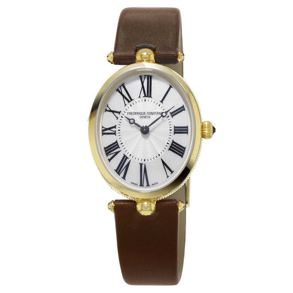 Frederique Constant Watch Ladies Art Deco Yellow Gold PVD FC-200MPW2V5