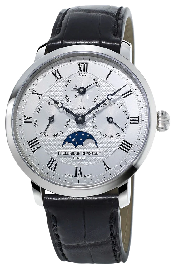 Frédérique Constant Men's Watch Slimline Perpetual Calendar Moonphase FC-775MC4S6