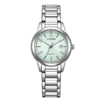 Thumbnail for Citizen Ladies' Eco-Drive Green Dial Watch 29mm