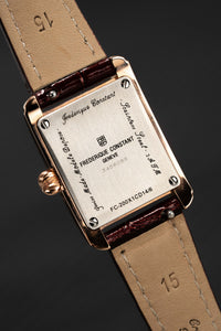 Thumbnail for Frederique Constant Watch Ladies Classic Carree Rose Gold PVD FC-200MCD14