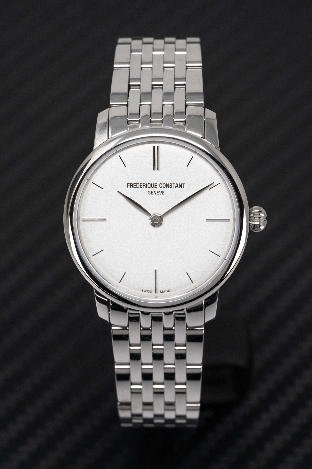 Frederique Constant Watch Slimline Stainless Steel FC-200S1S36B3