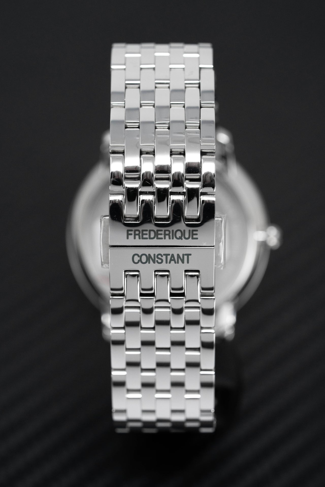 Frederique Constant Slimline Watch Steel Bracelet FC-220S5S6B