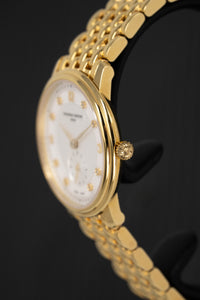 Thumbnail for Frederique Constant Watch Slimline Diamond Small Seconds Gold PVD FC-235MPWD1S5B