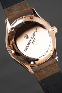 Thumbnail for Frederique Constant Watch Classics Index Rose Gold PVD Leather FC-303NV5B4
