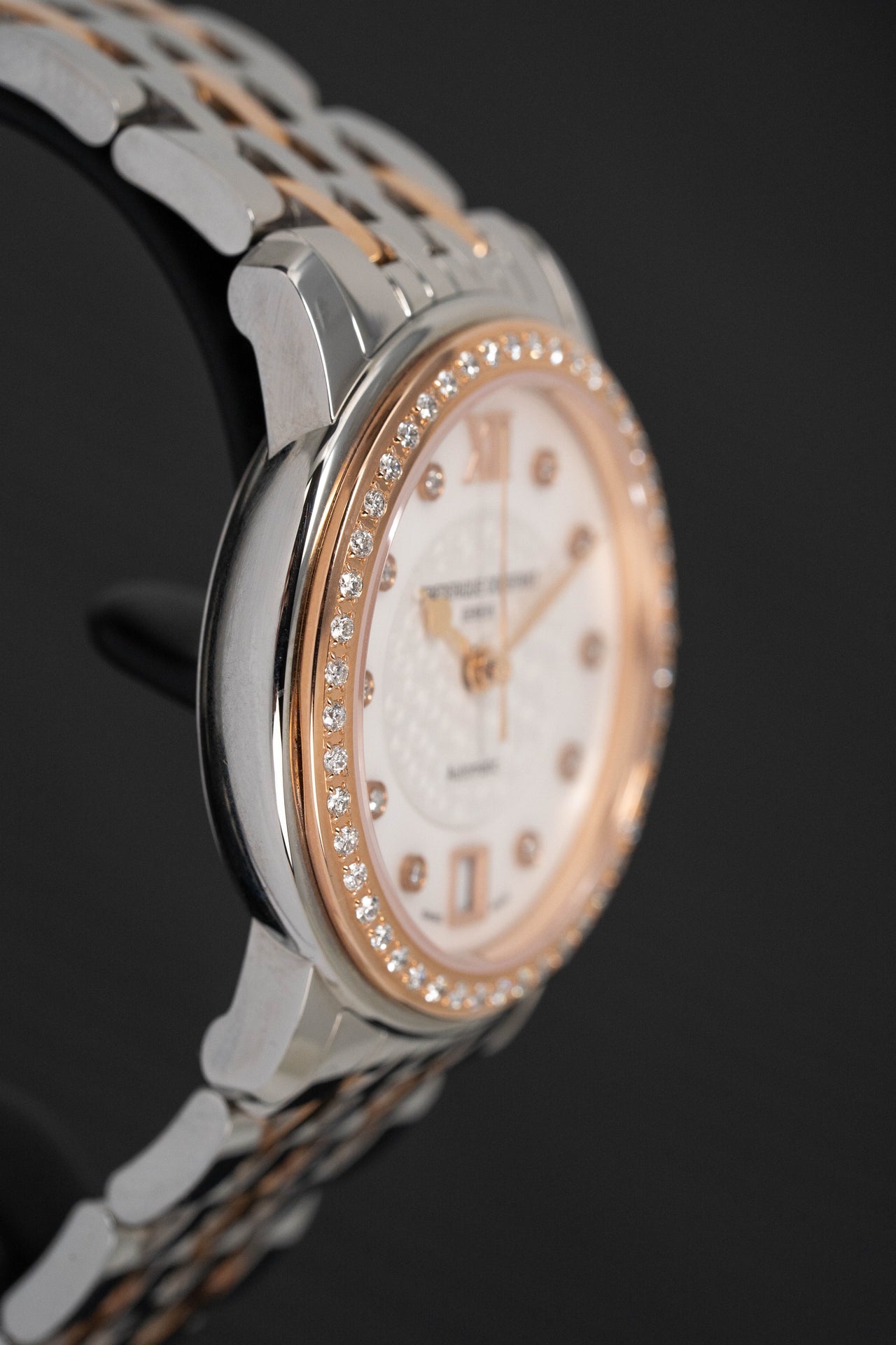 Frédérique Constant Watch World Heart Federation Diamond Two Tone IP Rose Gold FC-303WHF2PD2B3
