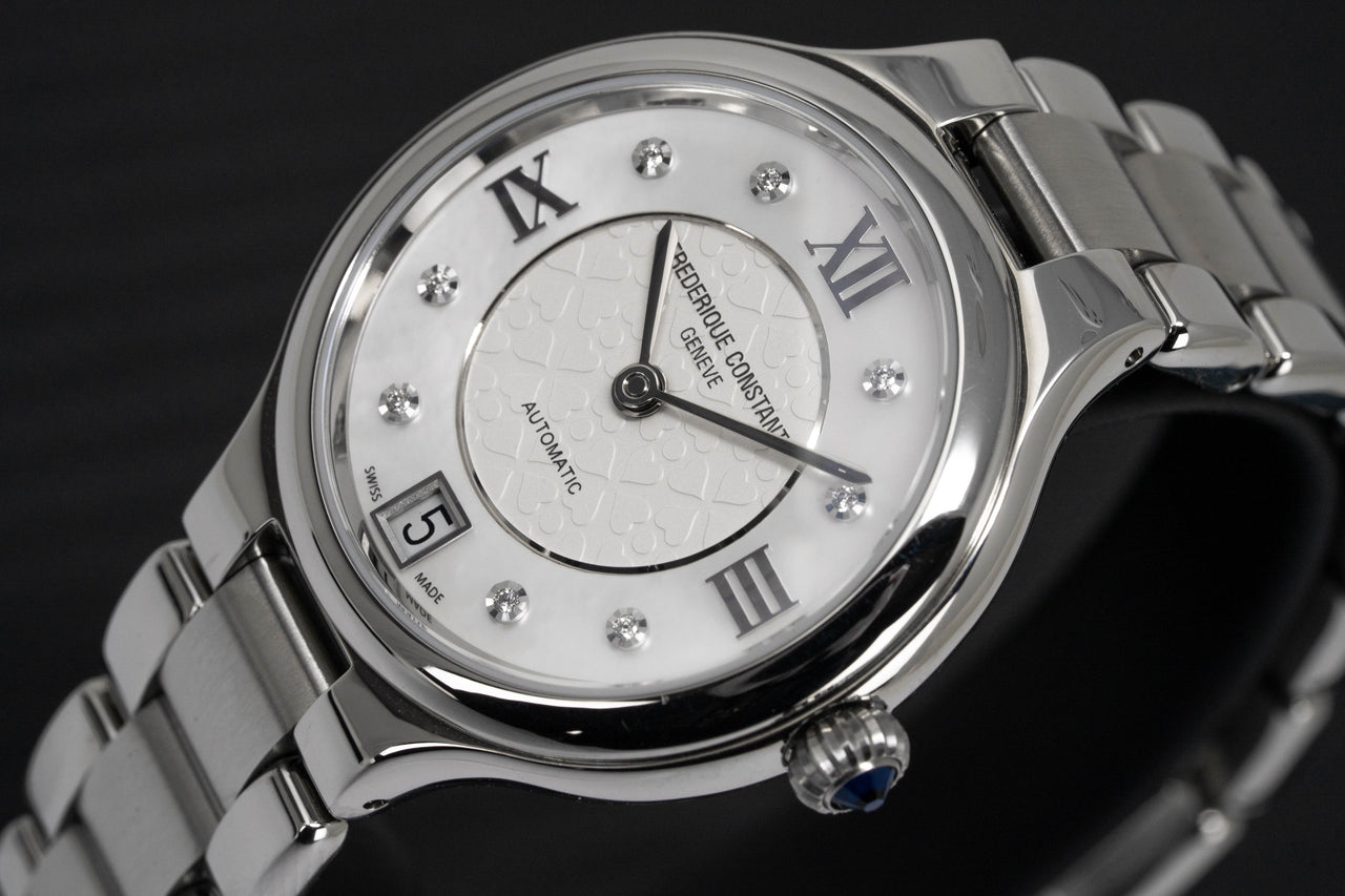 Frederique Constant Watch Classic Delight Diamonds FC-306WHD3ER6B